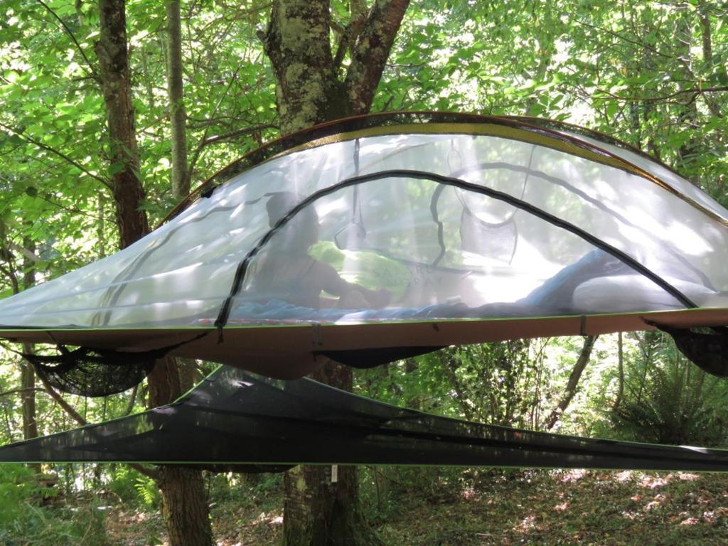 Tente Suspendue Au Coeur De La Foret Sainte-Croix-Volvestre Extérieur photo