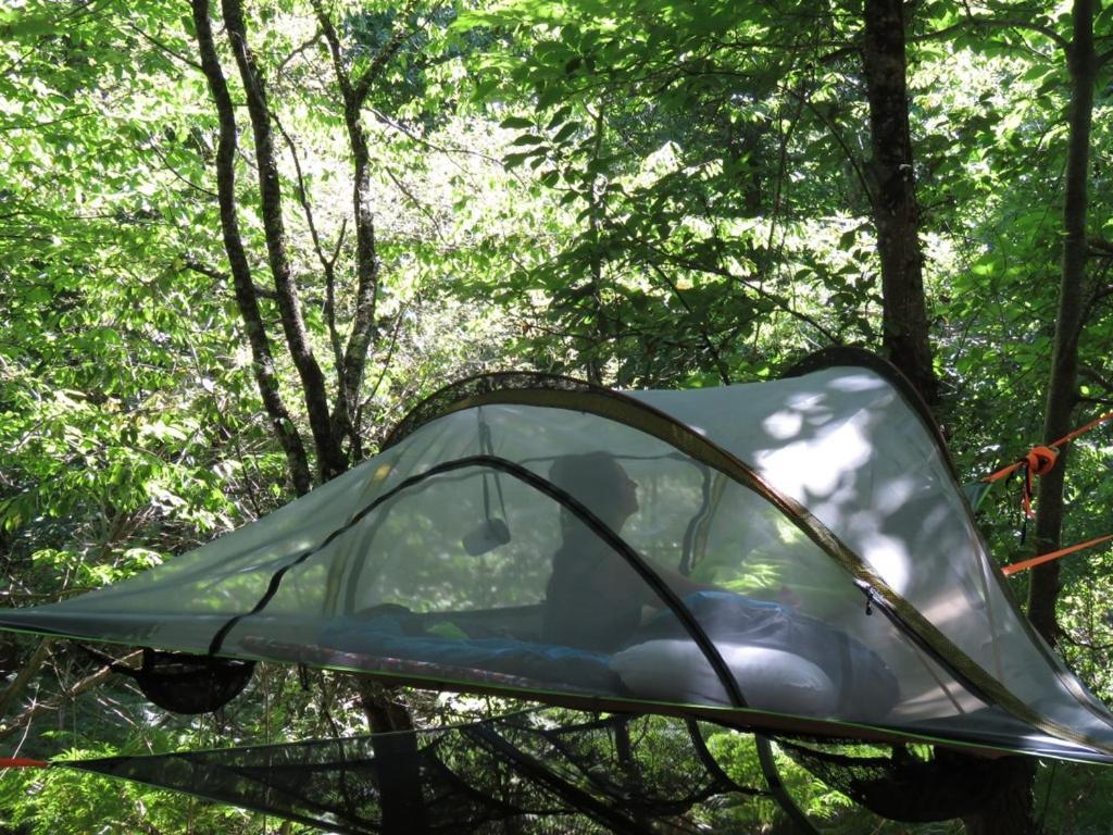 Tente Suspendue Au Coeur De La Foret Sainte-Croix-Volvestre Extérieur photo